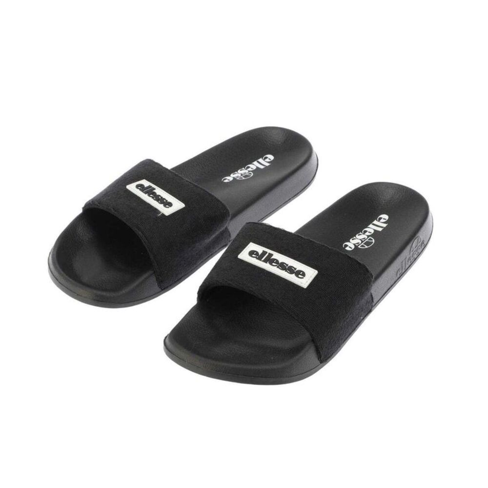 Ellesse Unisex Adult Laxxes Open Toe Sliders / Black